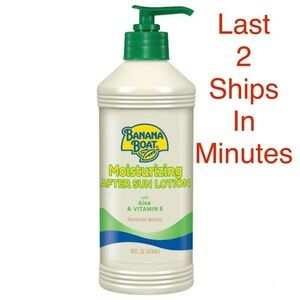 Banana Boat Moisturizing After Sun Lotion 2 X 16 Fl oz pump bottle